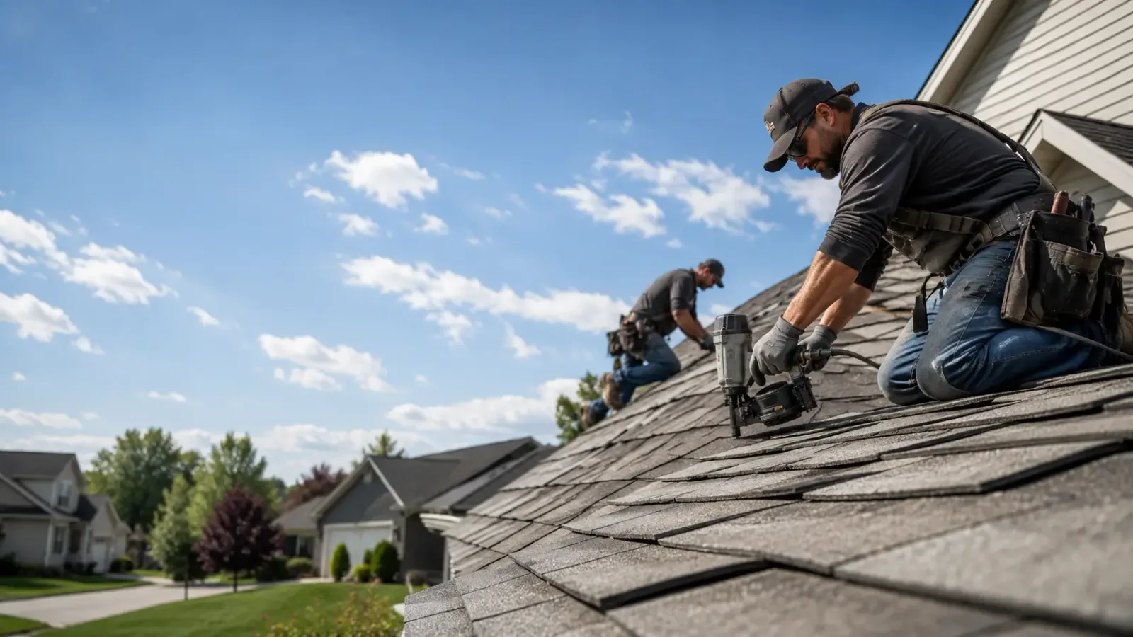 Storm Damage Roof Repair in West Brooklyn, IL near me